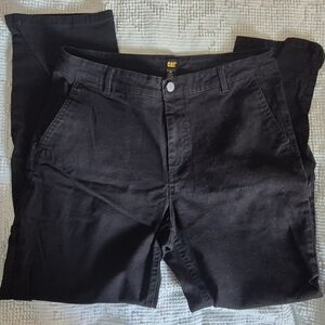 Womens Caterpillar Work Jeans Black Size 10